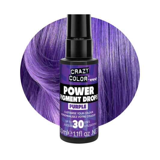 POWER Pigment Drops Purple - Crazy Color