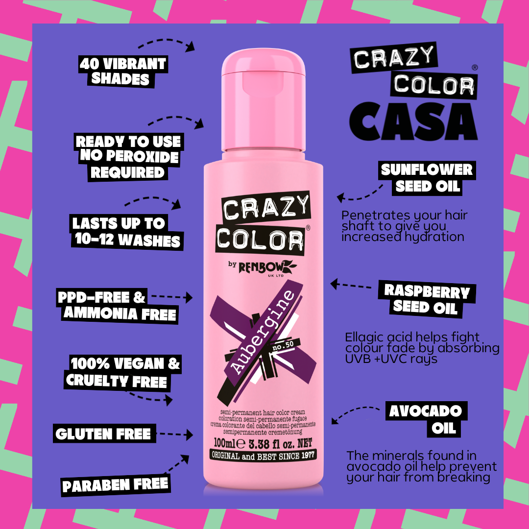 Aubergine - Crazy Color