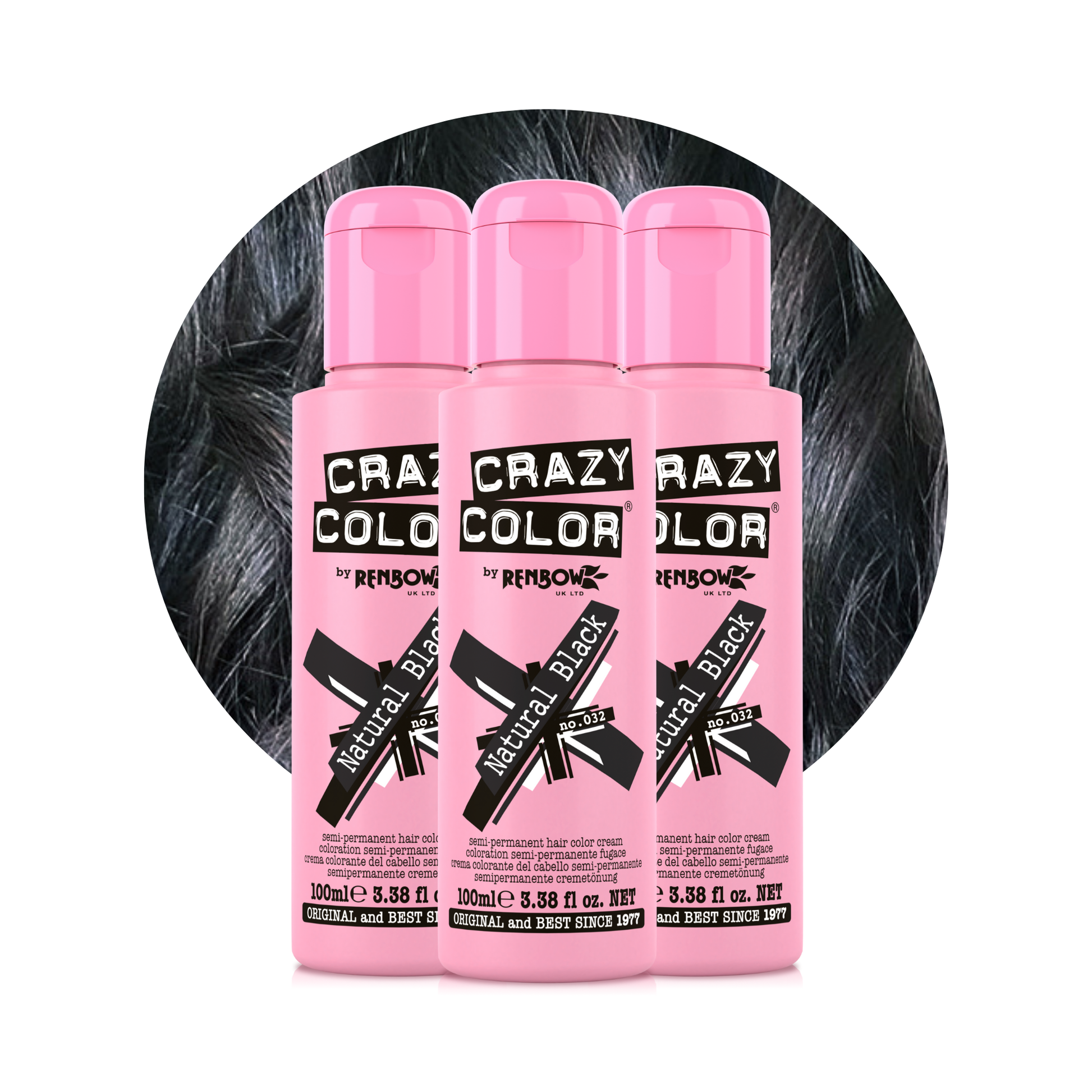 Natural Black - Crazy Color