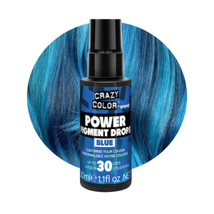 POWER Pigment Drops Blue - Crazy Color