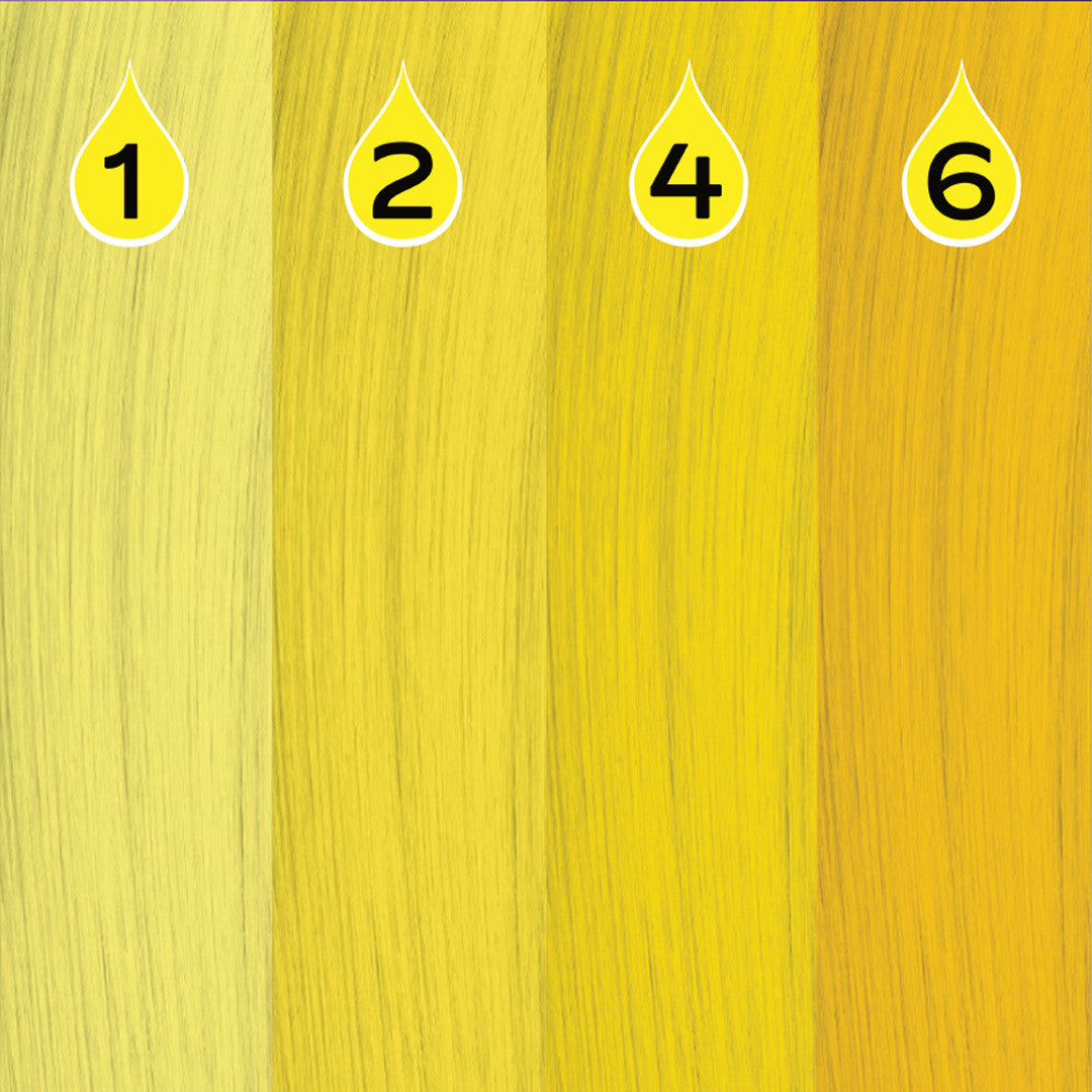 Power Pigment Set Yellow - Crazy Color