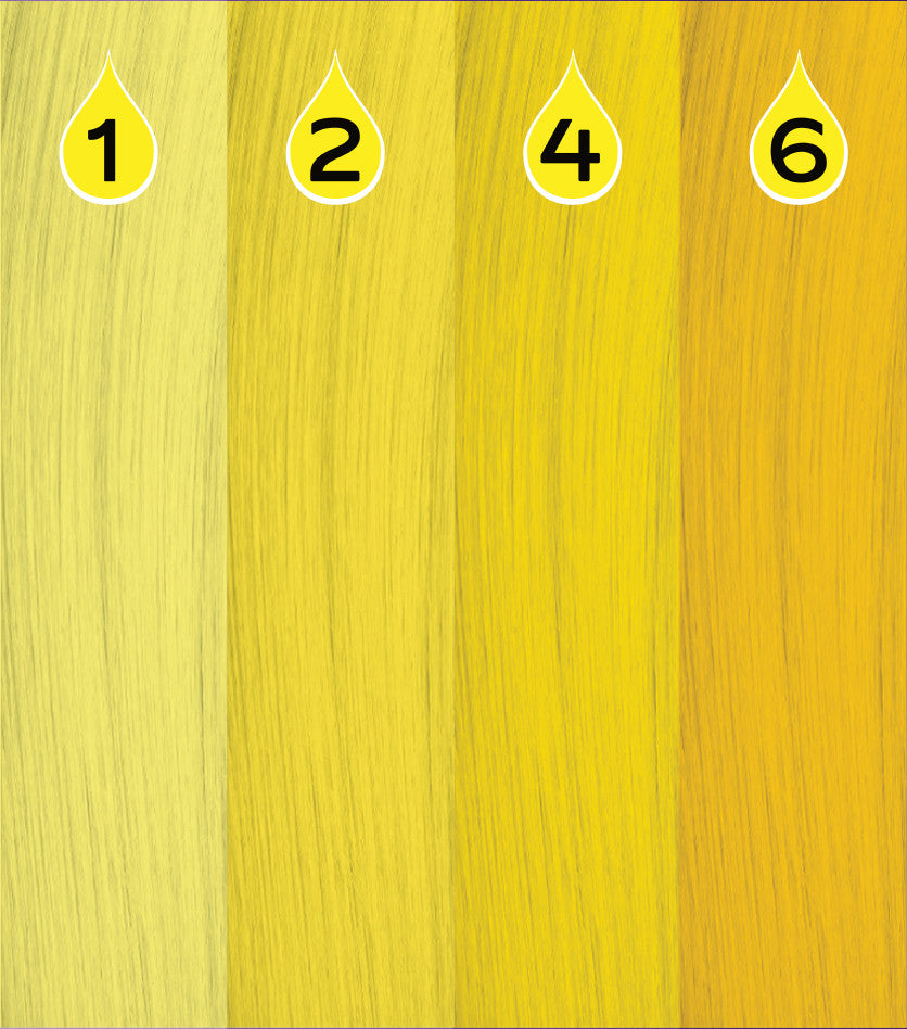 POWER Pigment Drops Yellow - Crazy Color