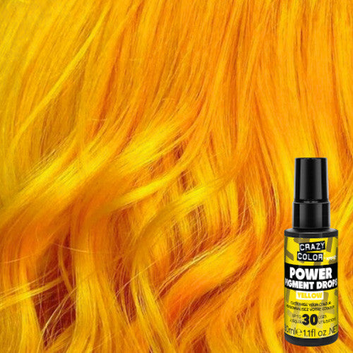 Power Pigment Set Yellow - Crazy Color