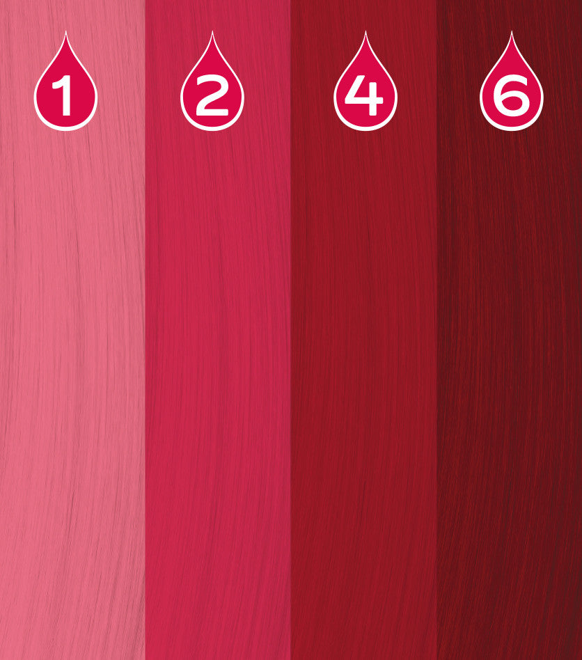 POWER Pigment Drops Red - Crazy Color