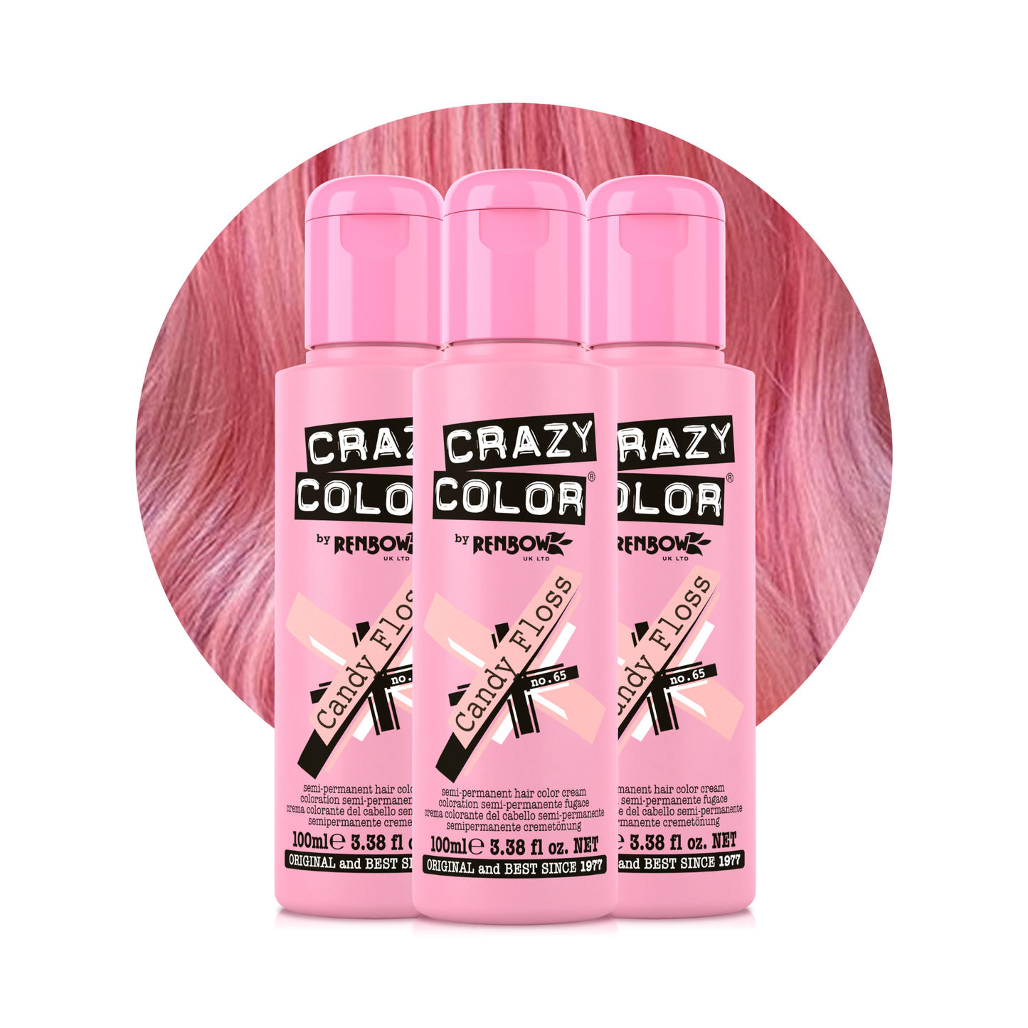 Candy Floss - Crazy Color