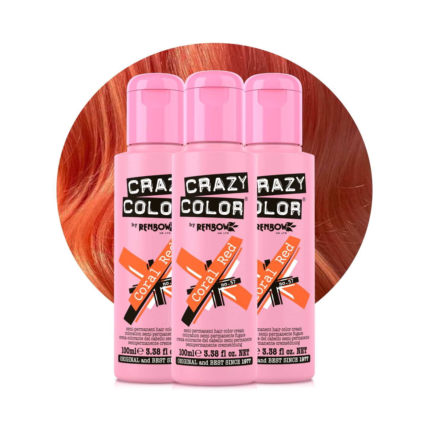 Coral Red - Crazy Color