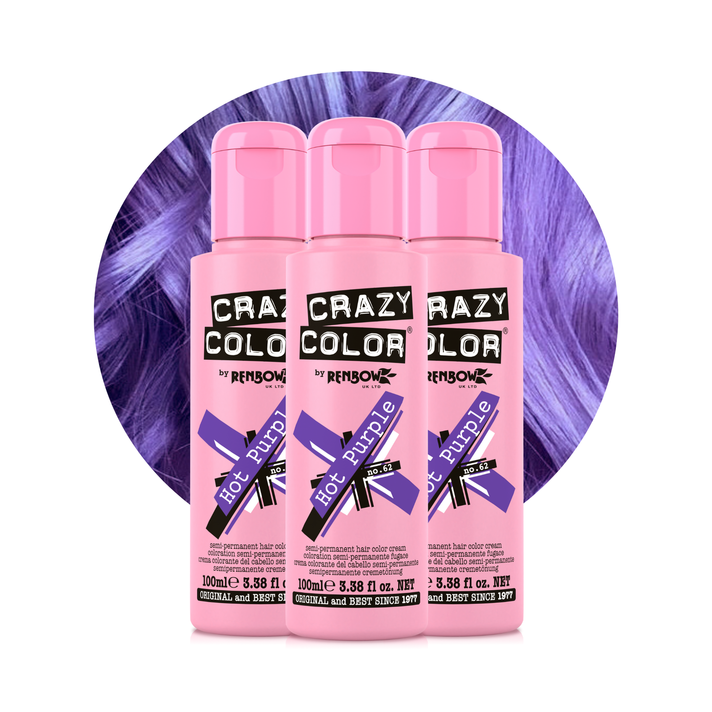 Hot Purple - Crazy Color