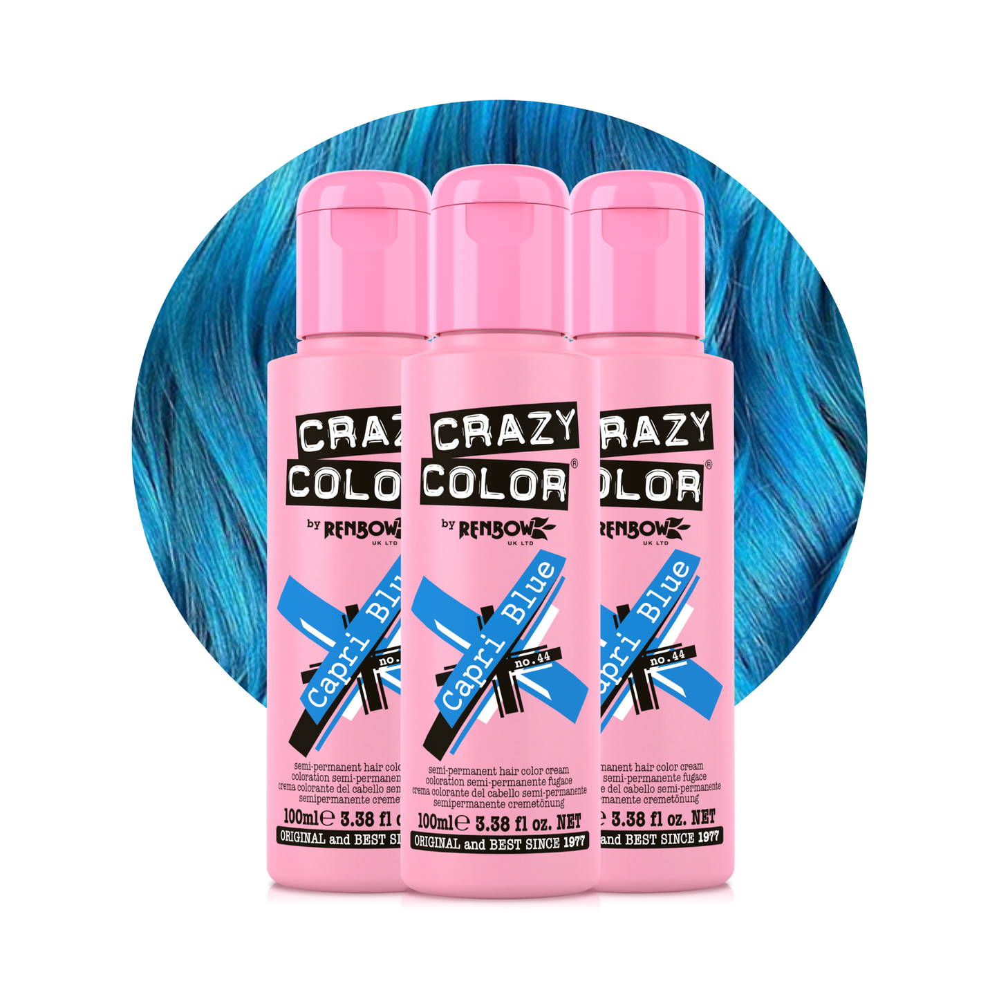 Capri Blue - Crazy Color