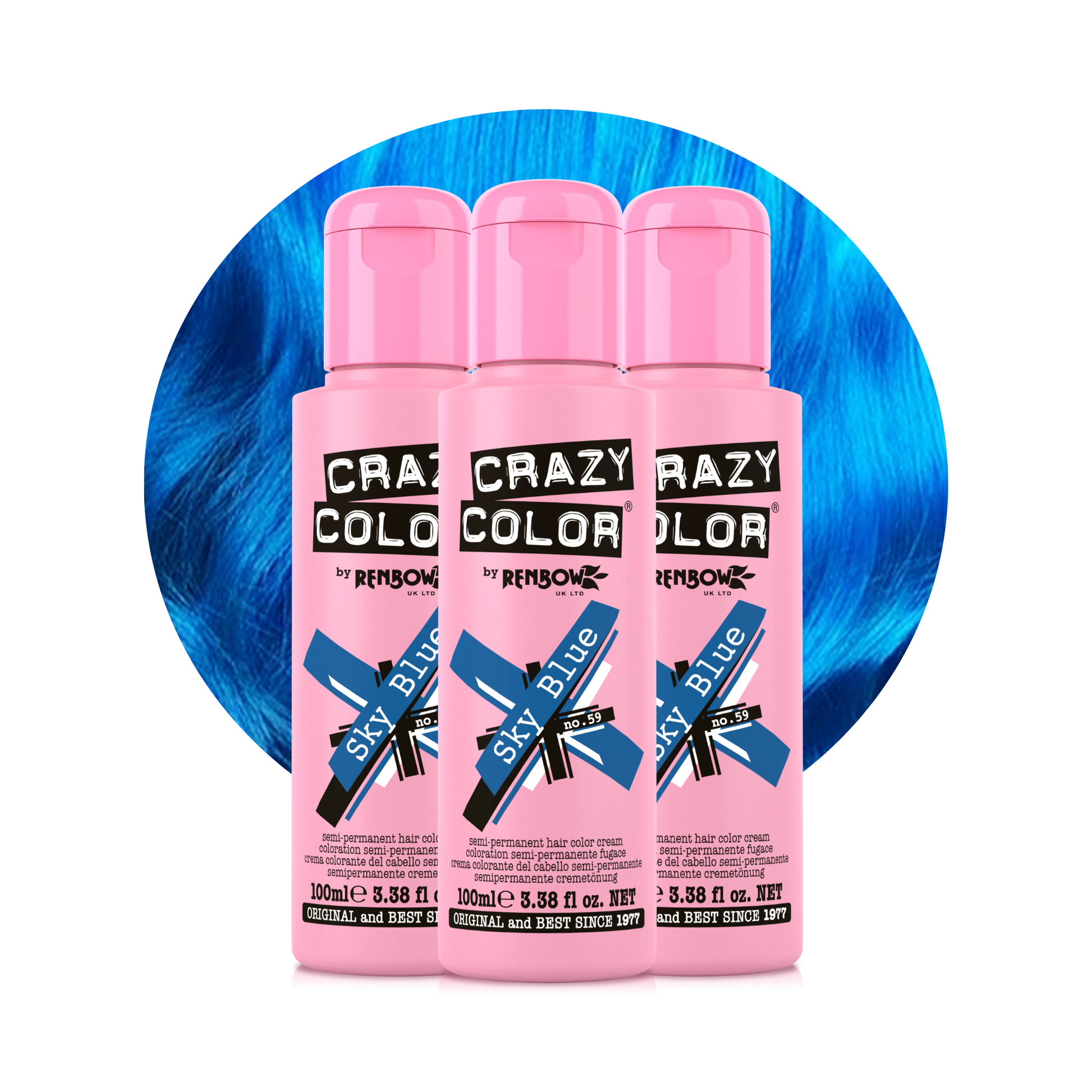Sky Blue - Crazy Color