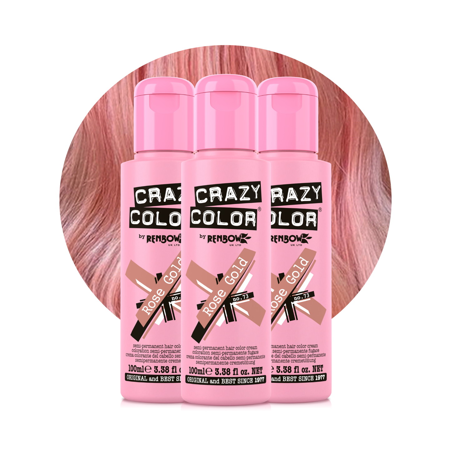 Rose Gold - Crazy Color