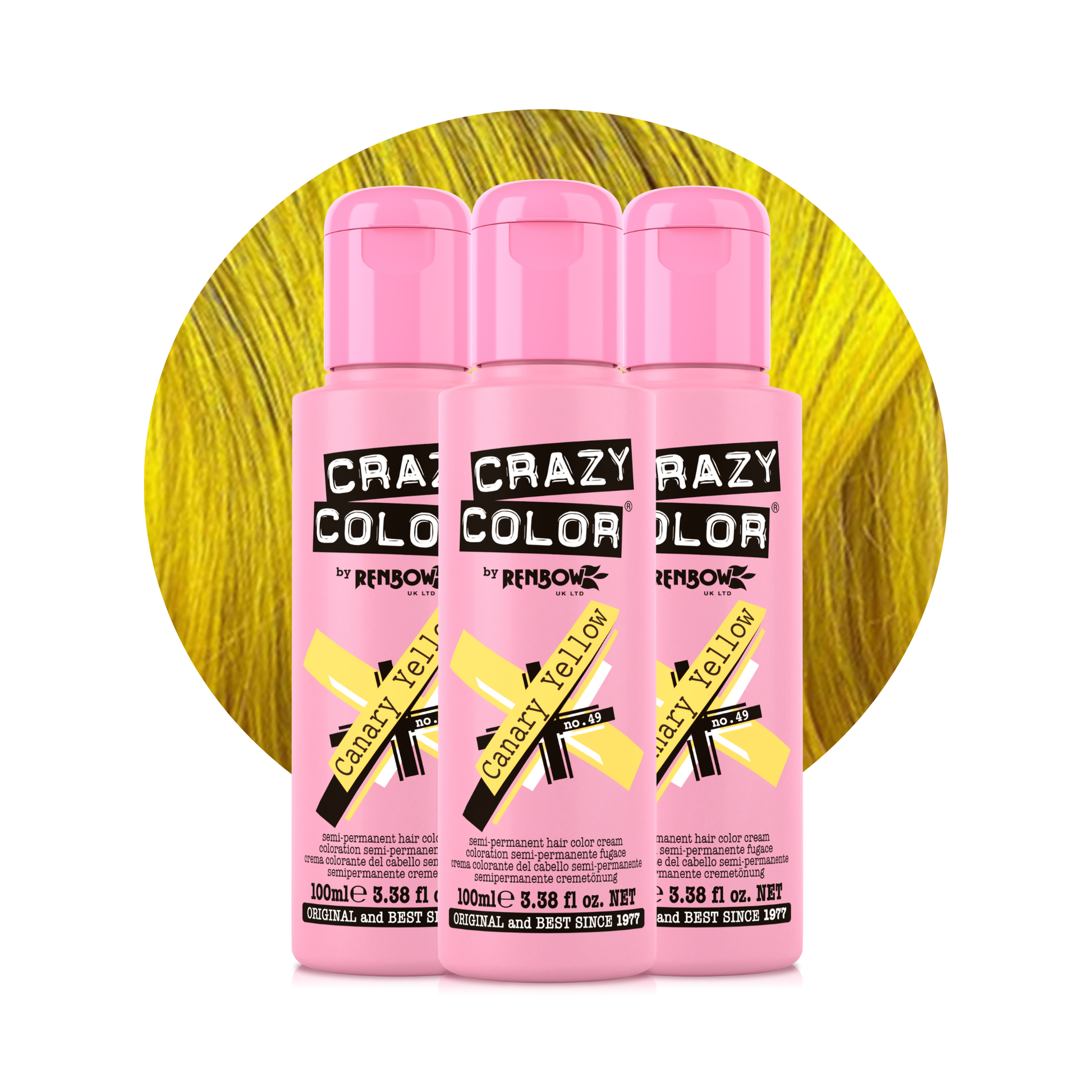 Canary Yellow - Crazy Color