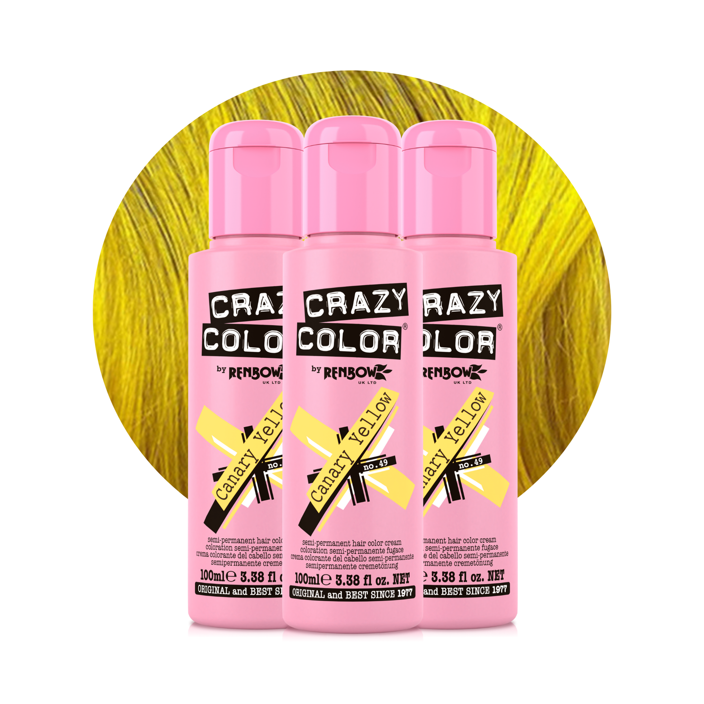 Canary Yellow - Crazy Color