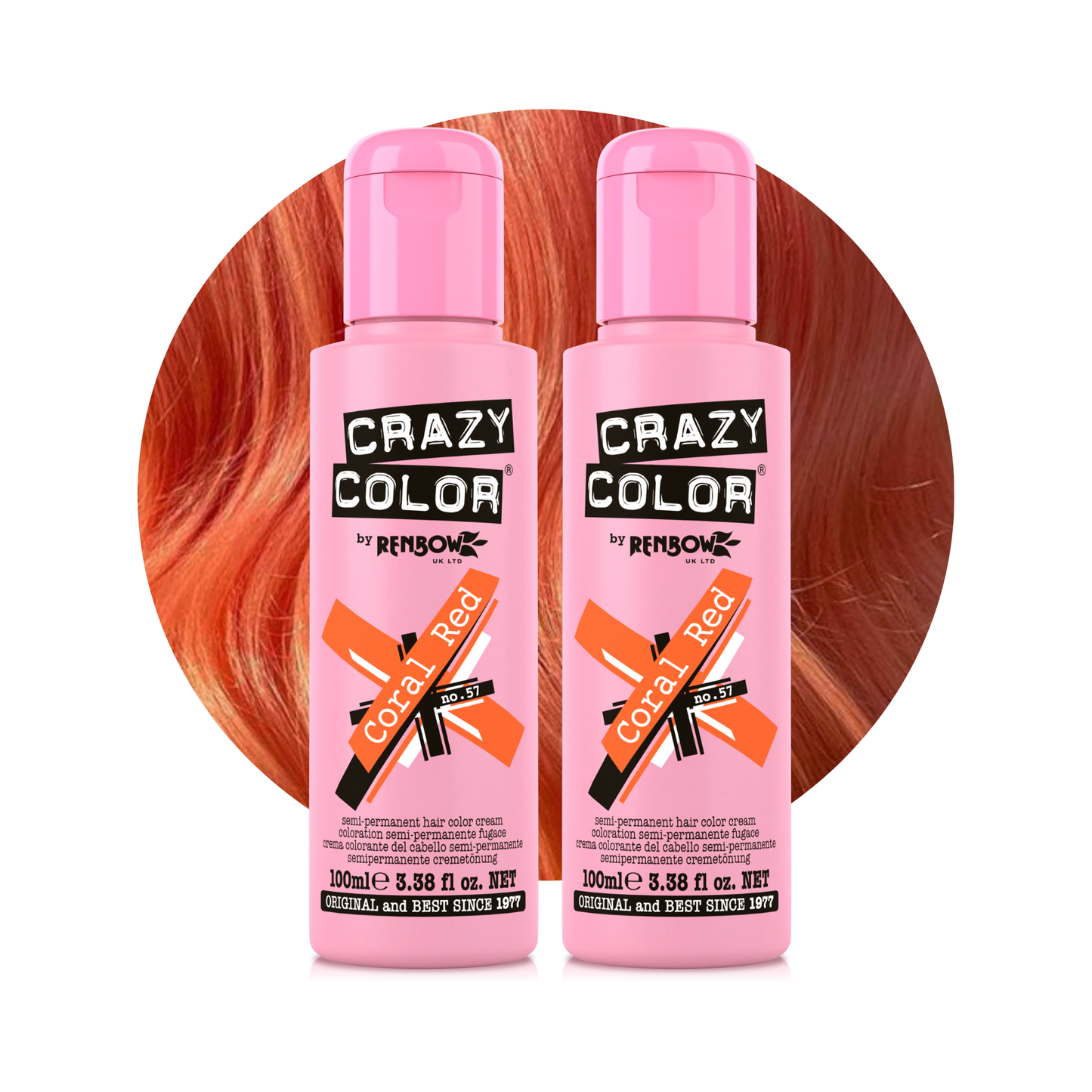 Coral Red - Crazy Color
