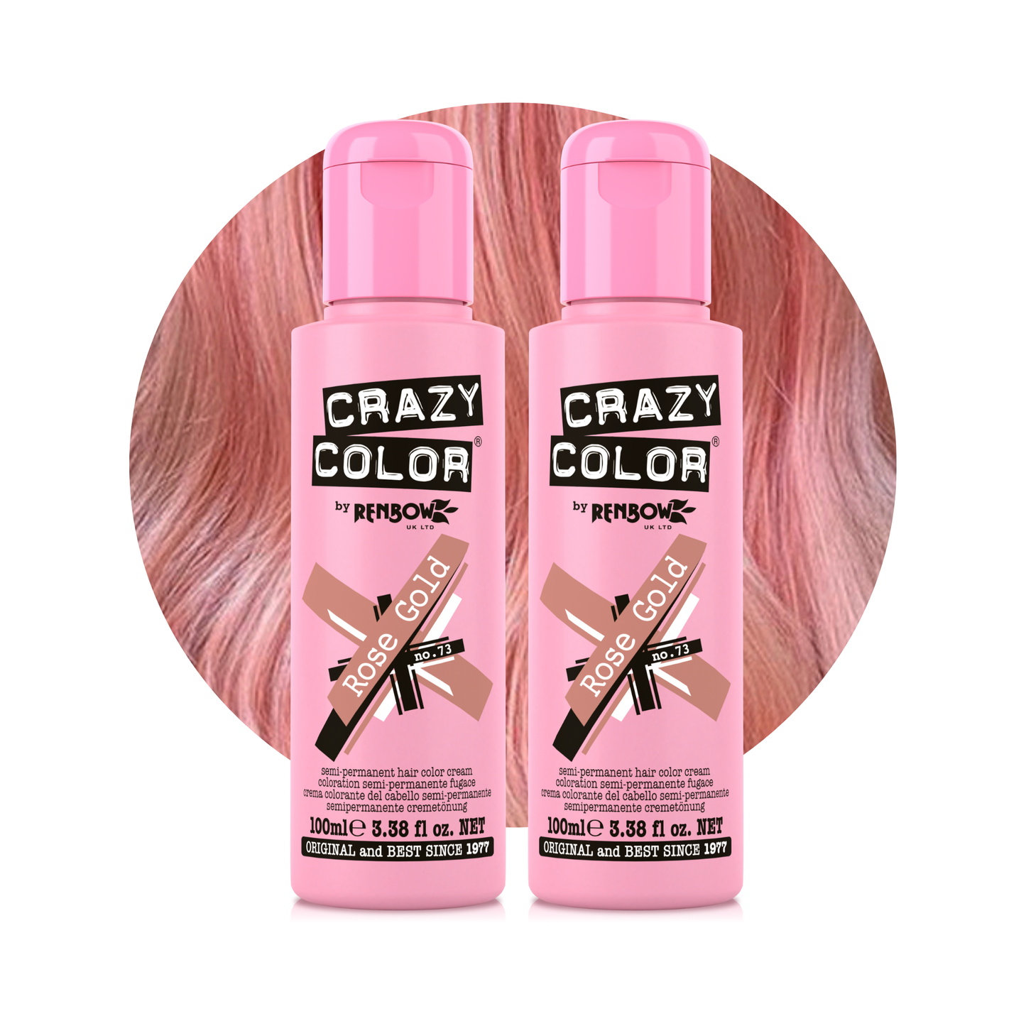 Rose Gold - Crazy Color