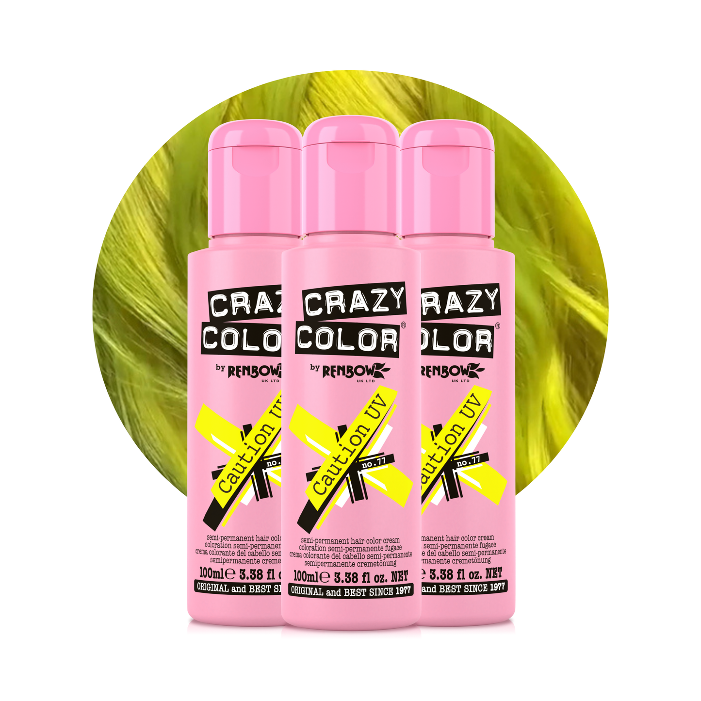 Caution UV - Crazy Color