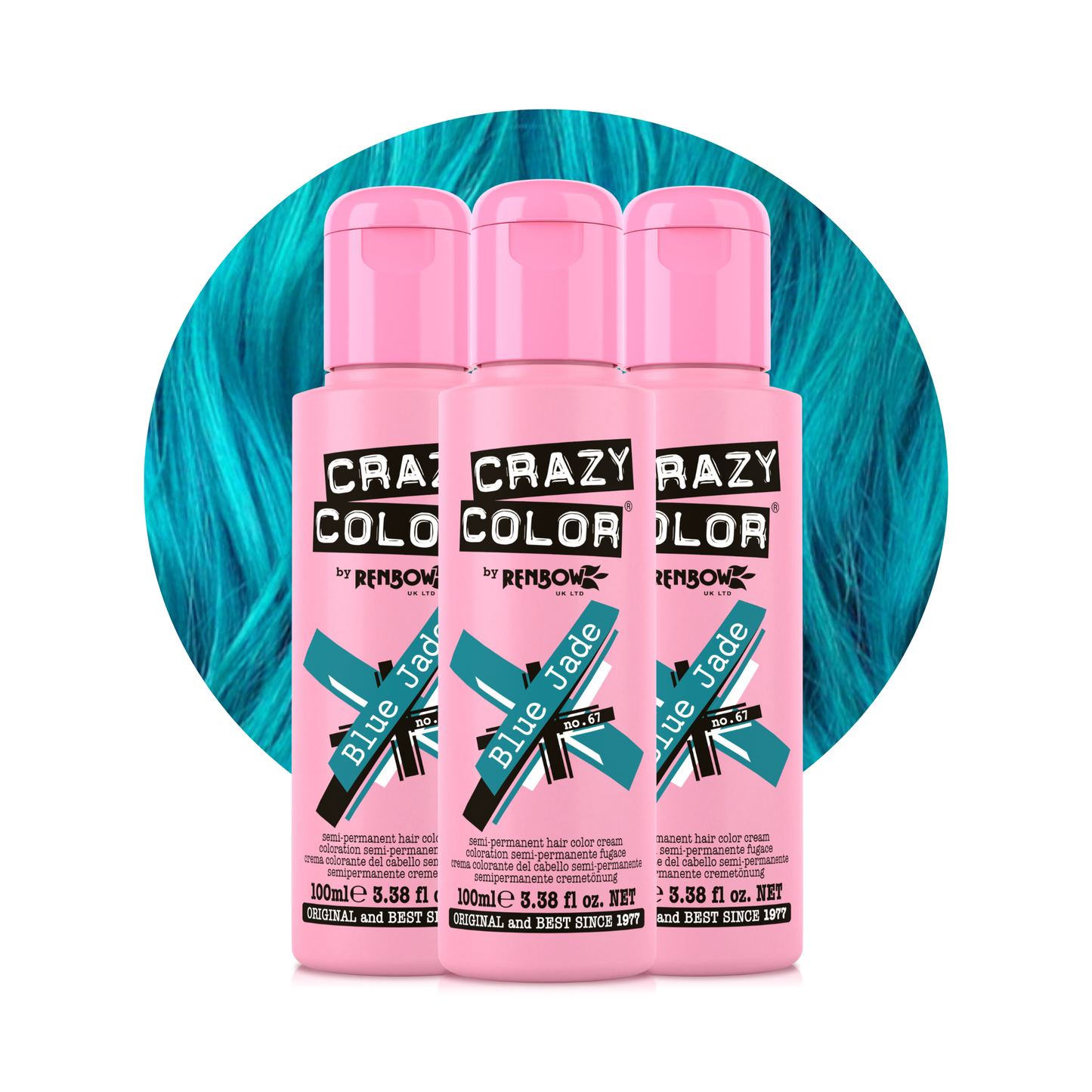 Blue Jade - Crazy Color