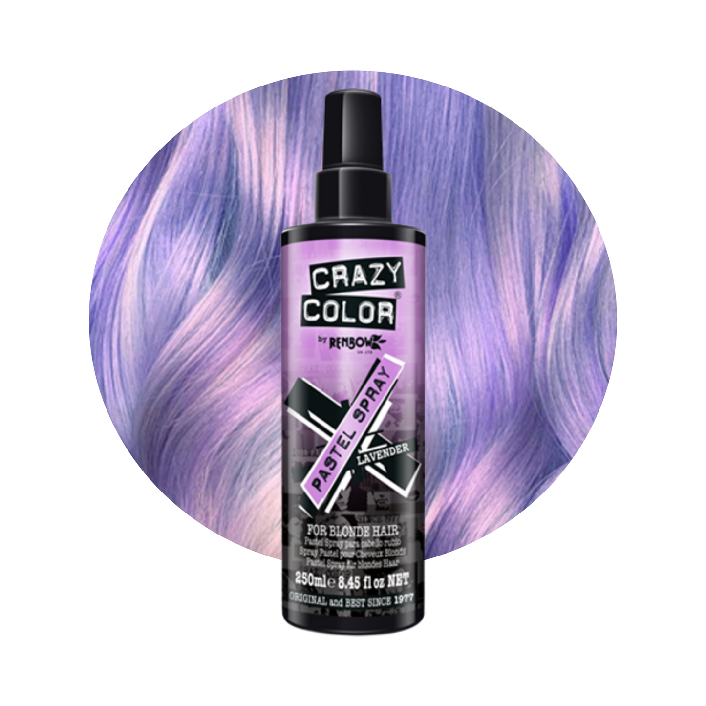 Pastel Spray Lavender - Crazy Color