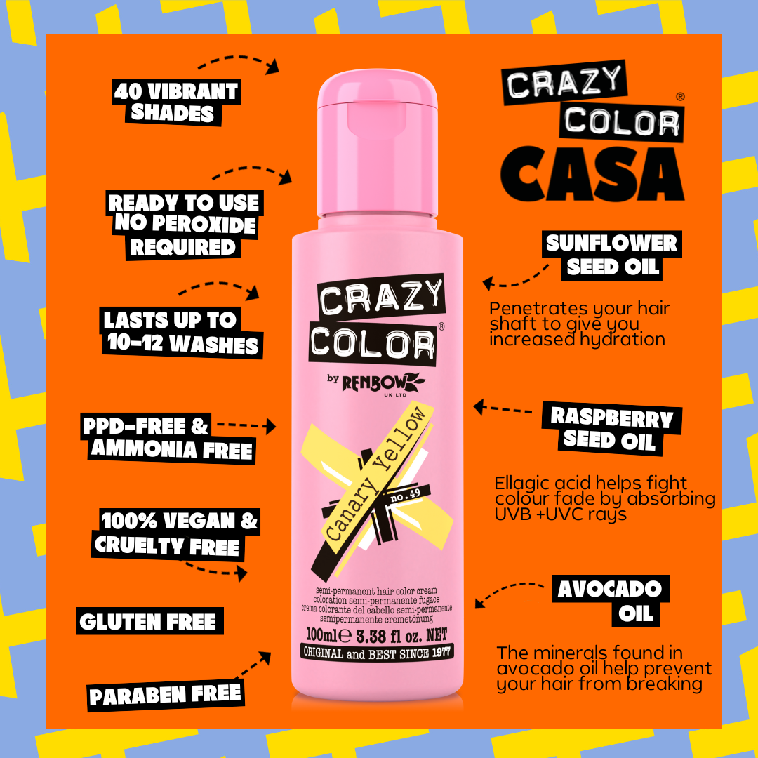 Vivid Rainbow Set - Crazy Color