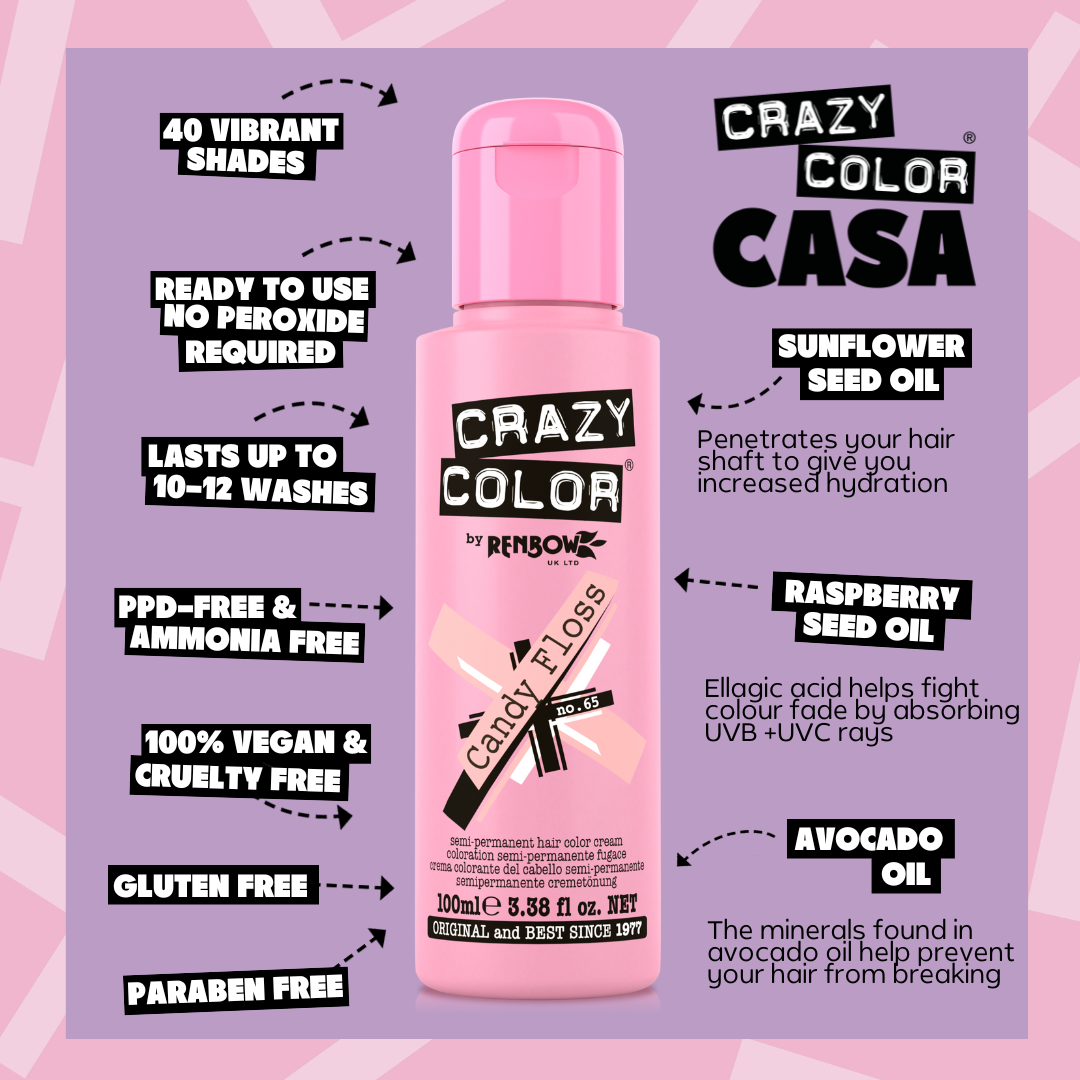 Candy Floss - Crazy Color