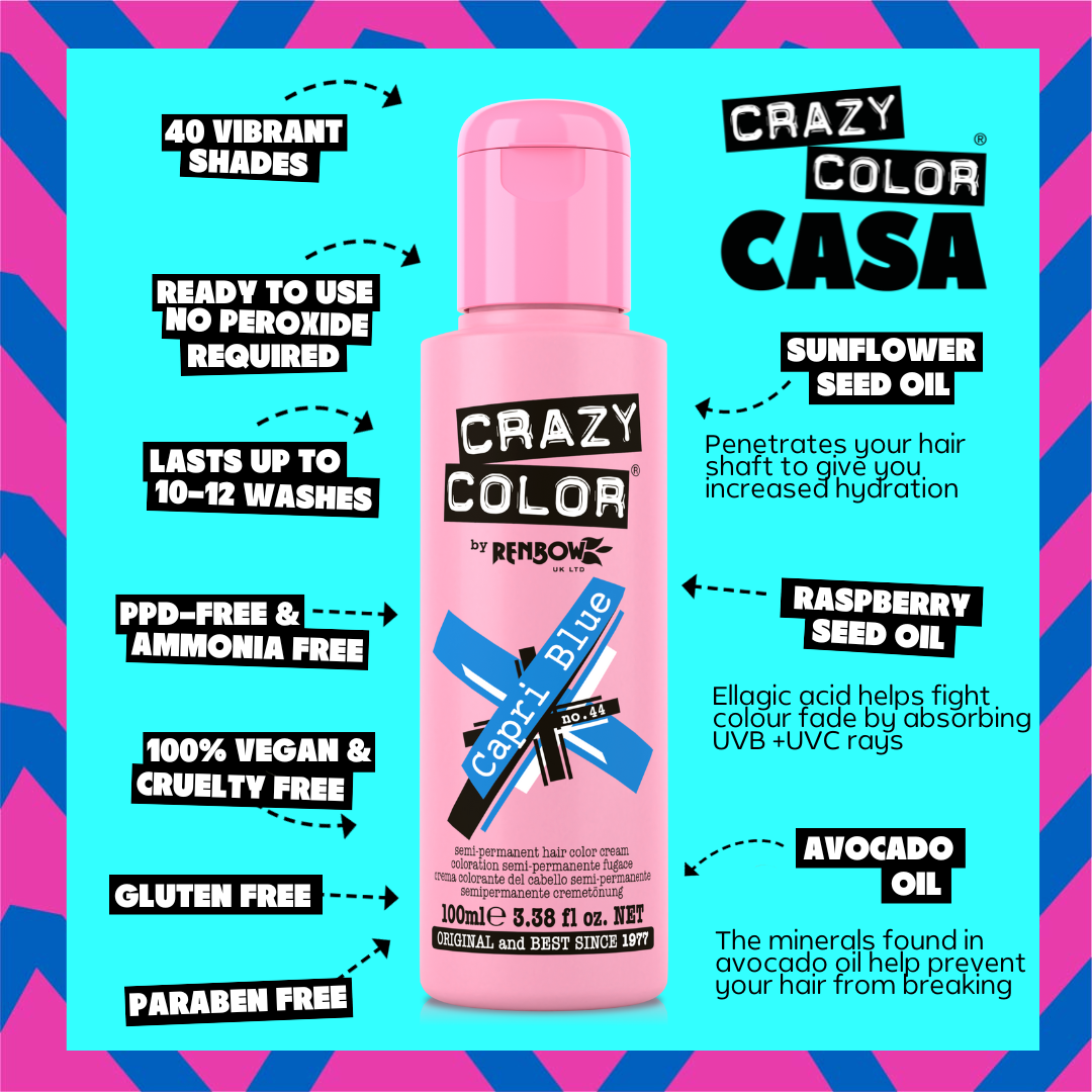 Capri Blue - Crazy Color