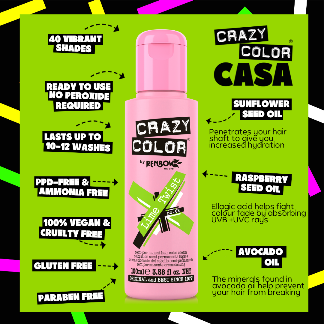 Lime Twist - Crazy Color