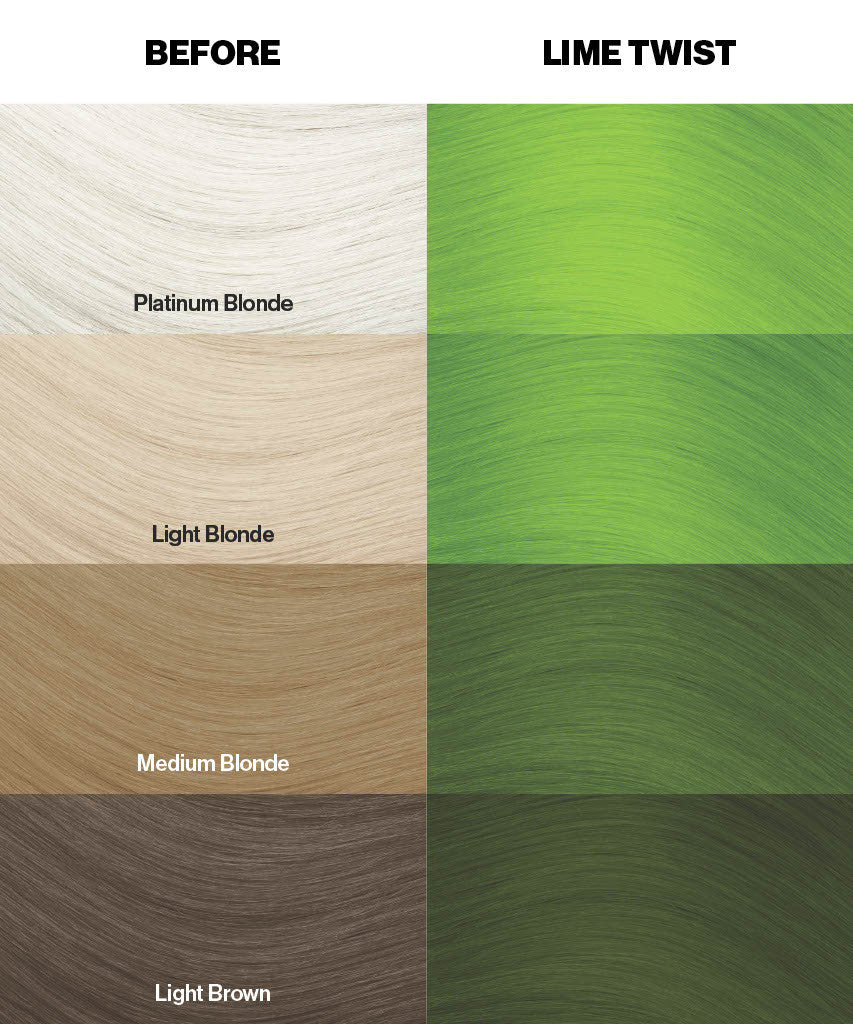 Lime Twist - Crazy Color