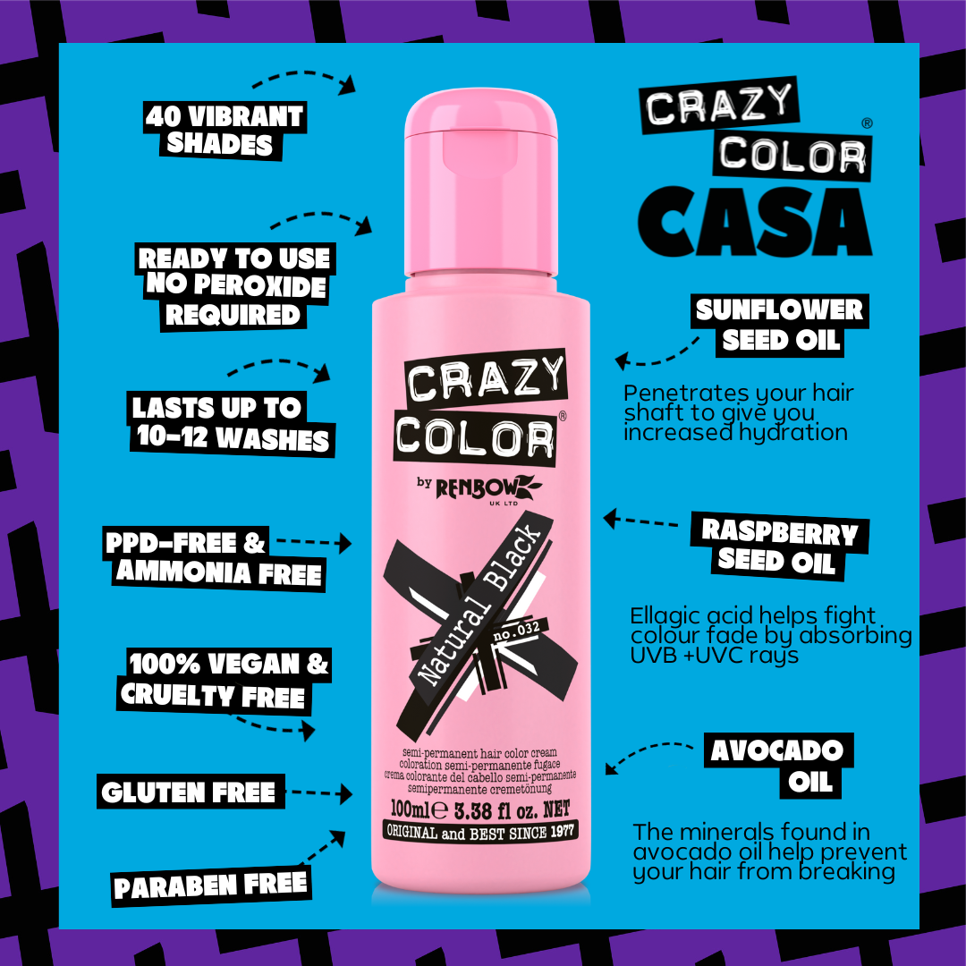 Natural Black - Crazy Color
