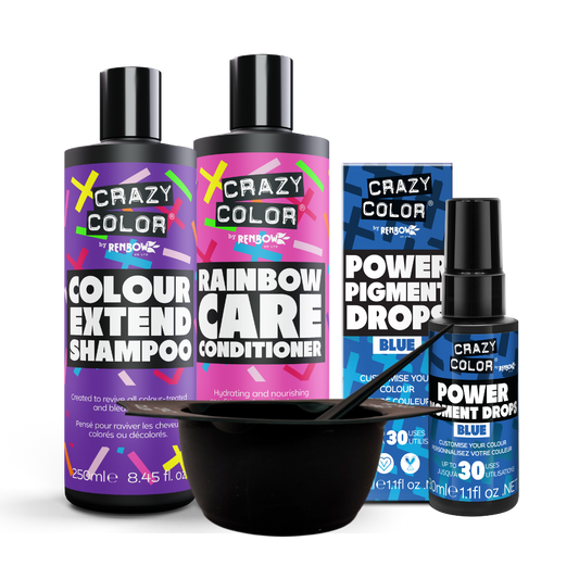 Power Pigment Set Blue - Crazy Color