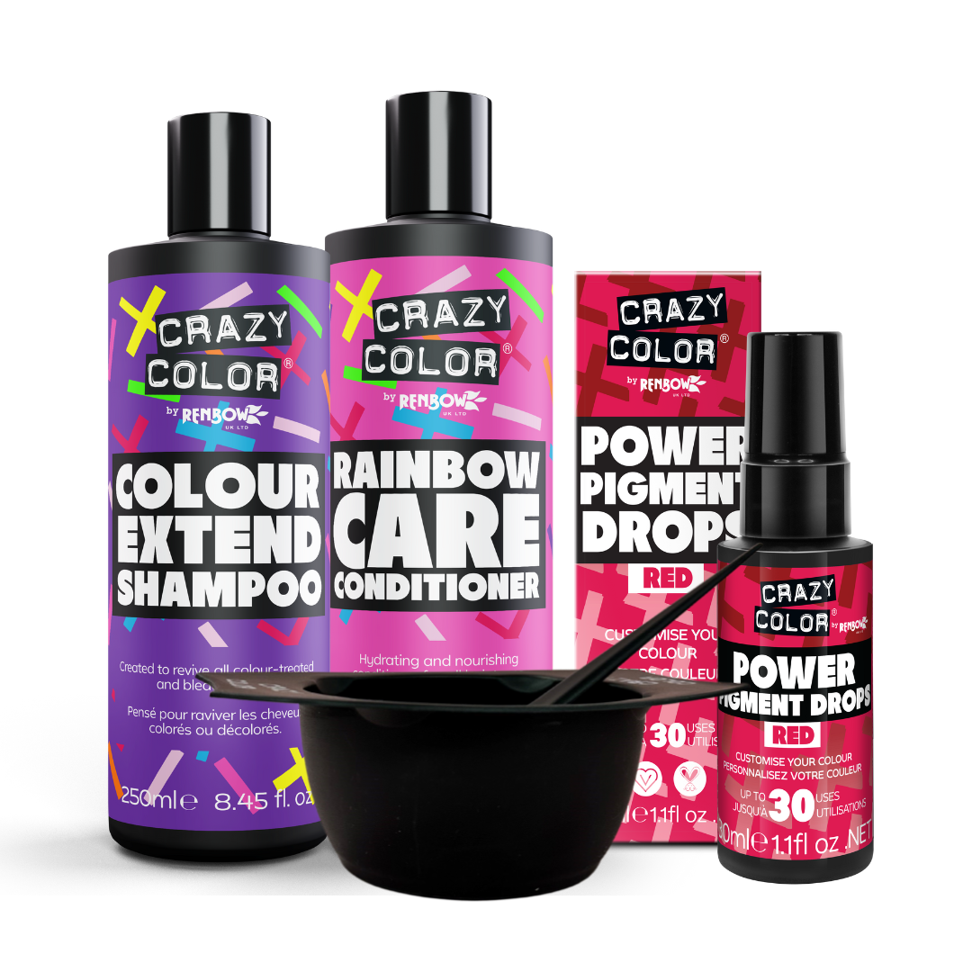 Power Pigment Set Red - Crazy Color