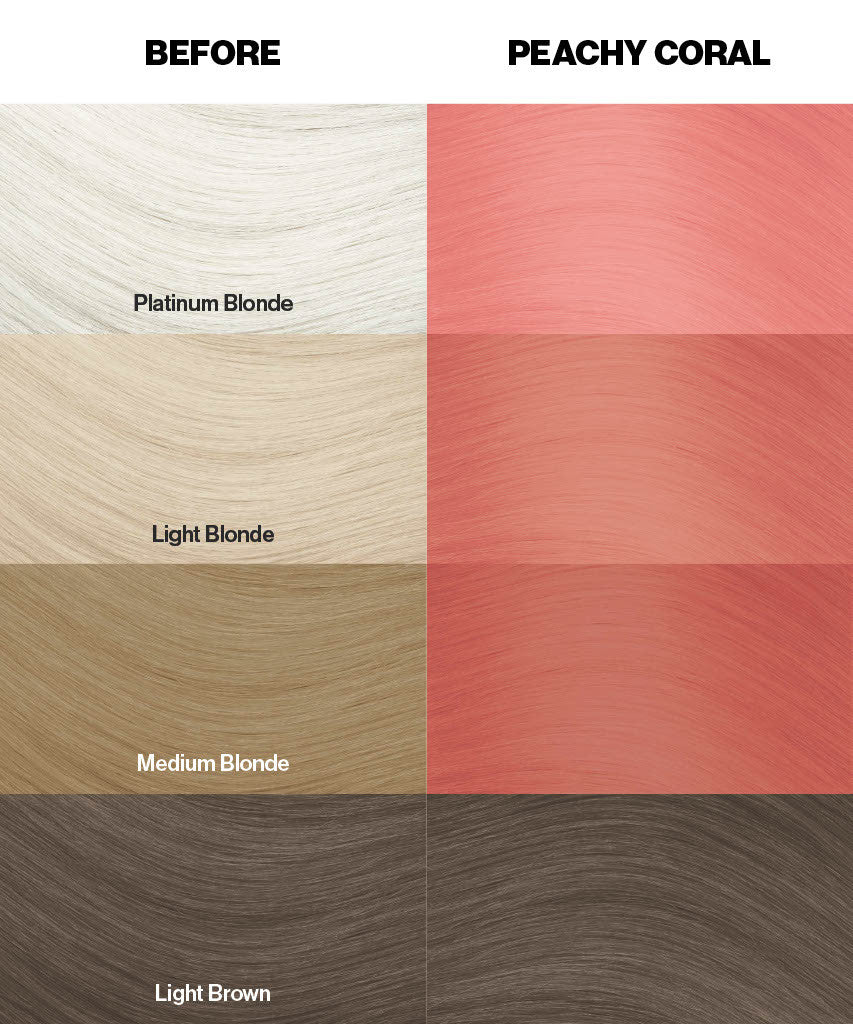 Peachy Coral - Crazy Color