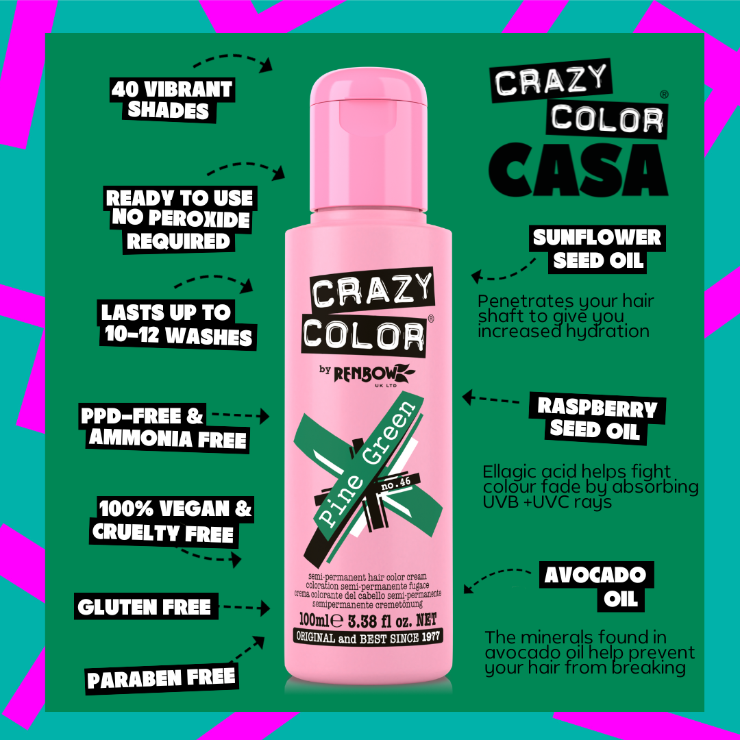 Pine Green - Crazy Color