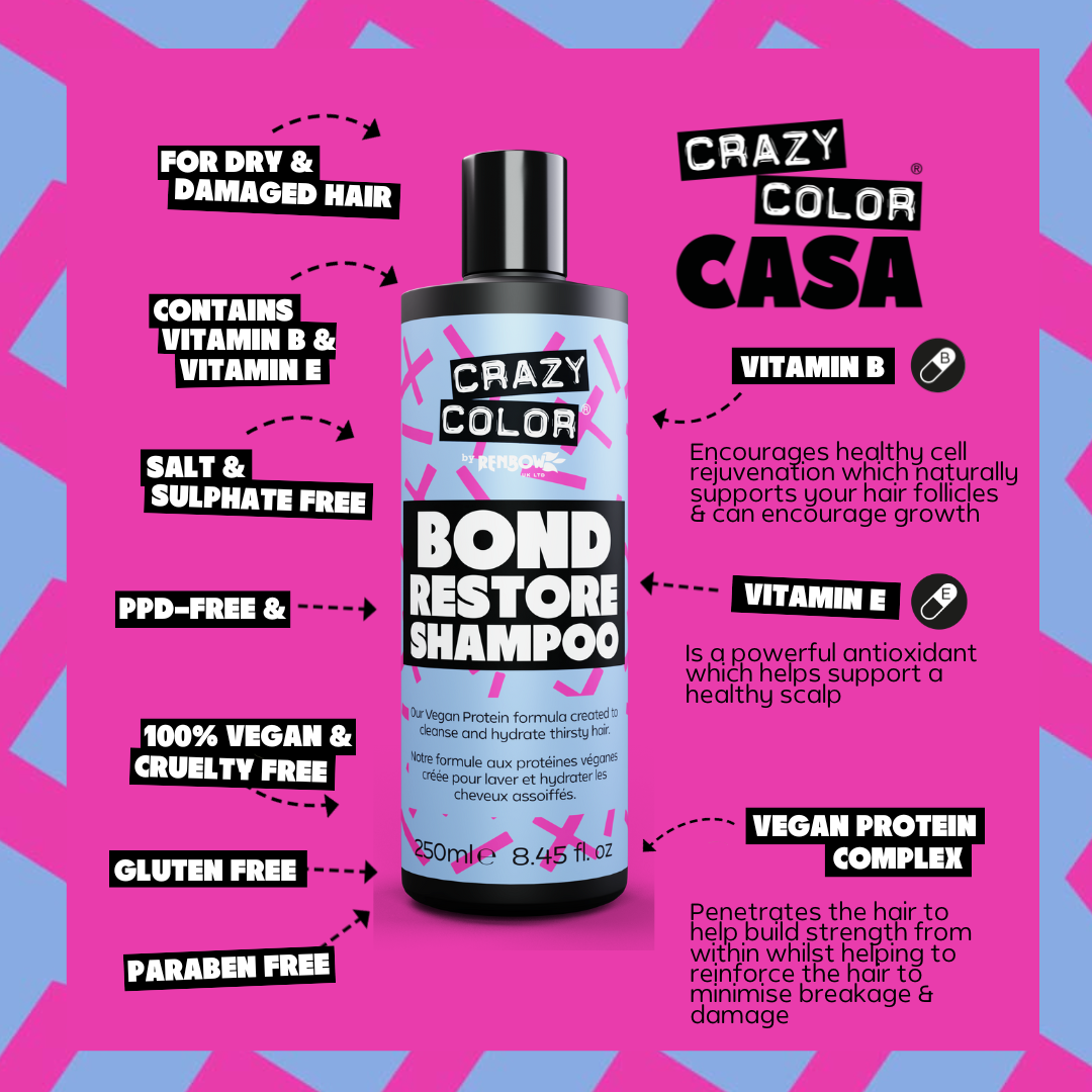 Bond Restore Shampoo - Crazy Color