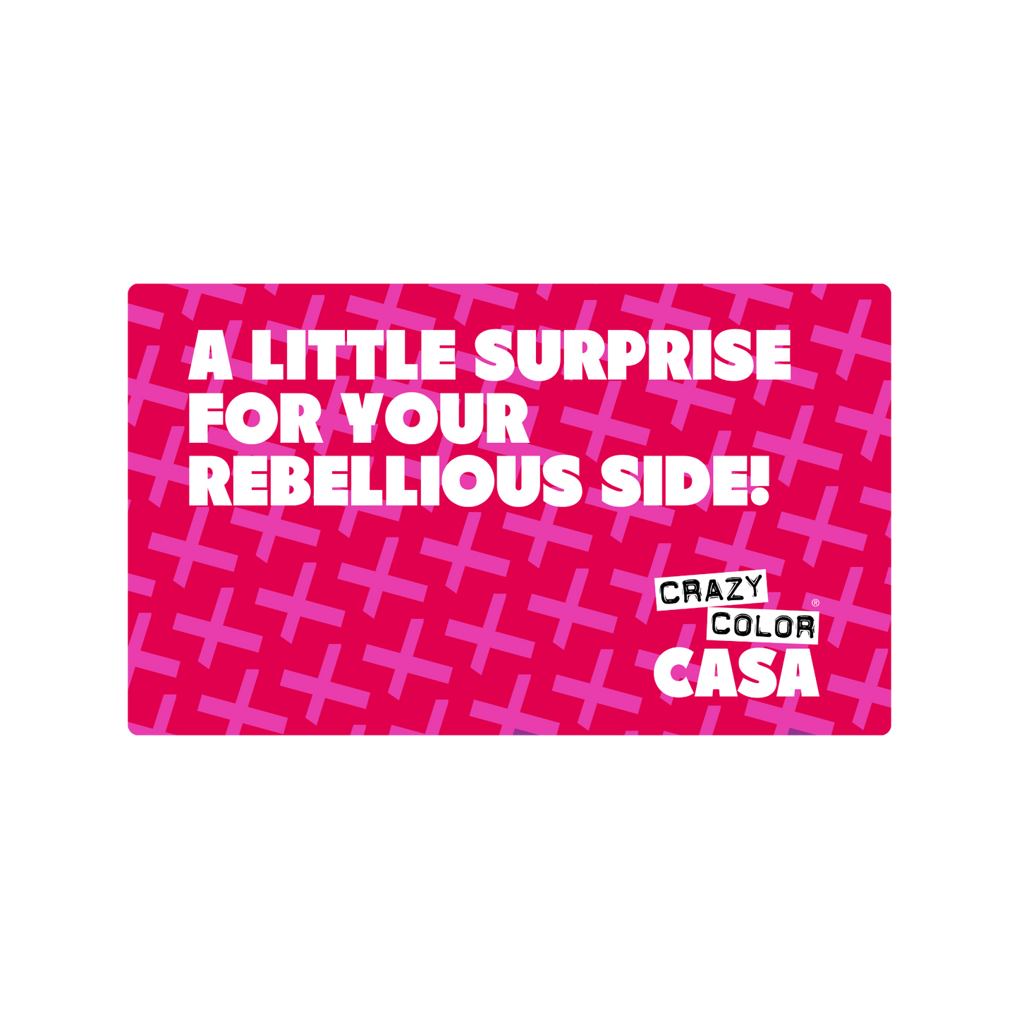 Gift Card - Crazy Color