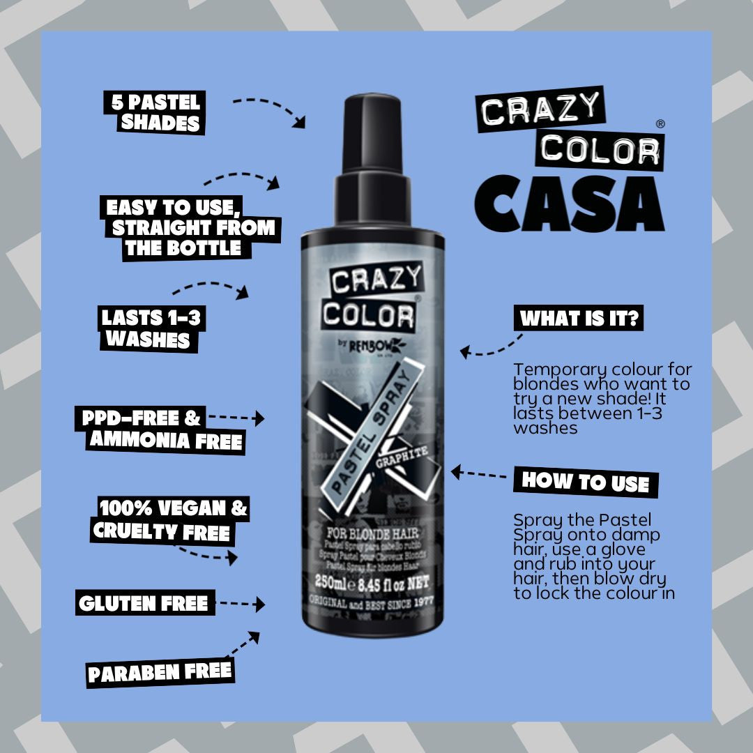 Pastel Spray Graphite - Crazy Color