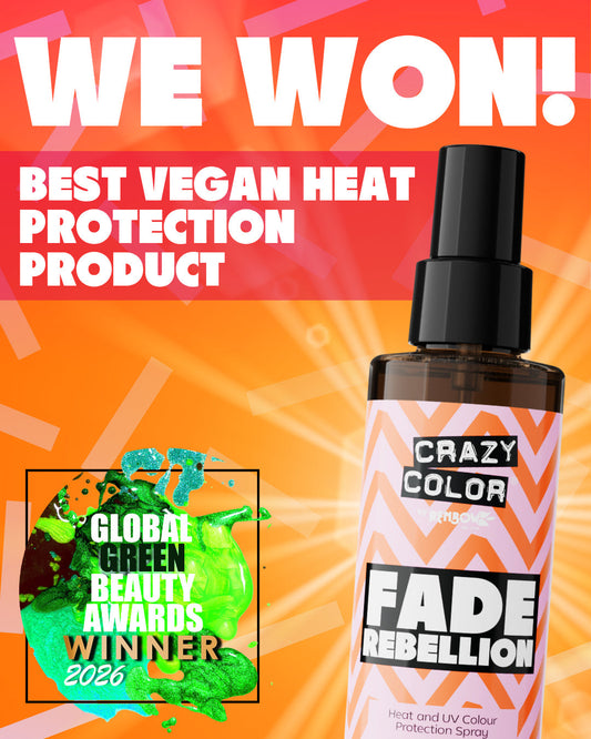 Best Vegan Heat Protector: Crazy Color Wins Gold
