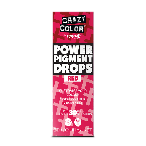POWER Pigment Drops Red | Tone, colour and maintain your hair! | Crazy ...
