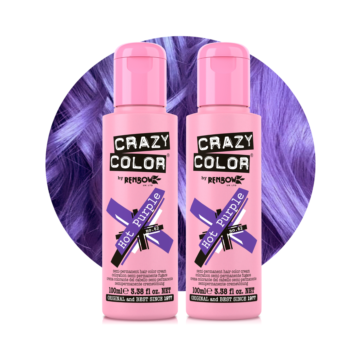 Hot Purple - Crazy Color