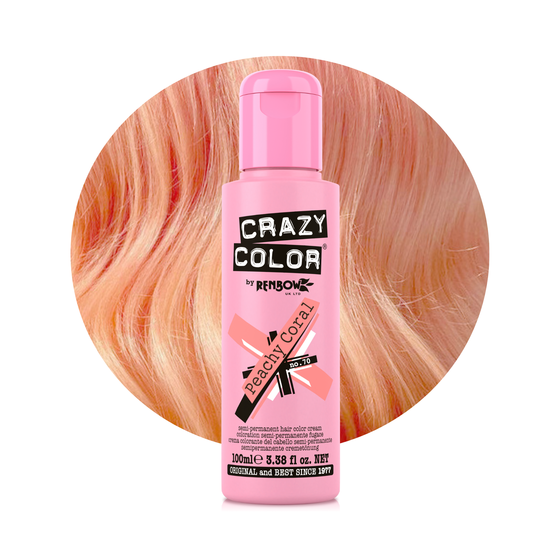 Peachy Coral - Crazy Color