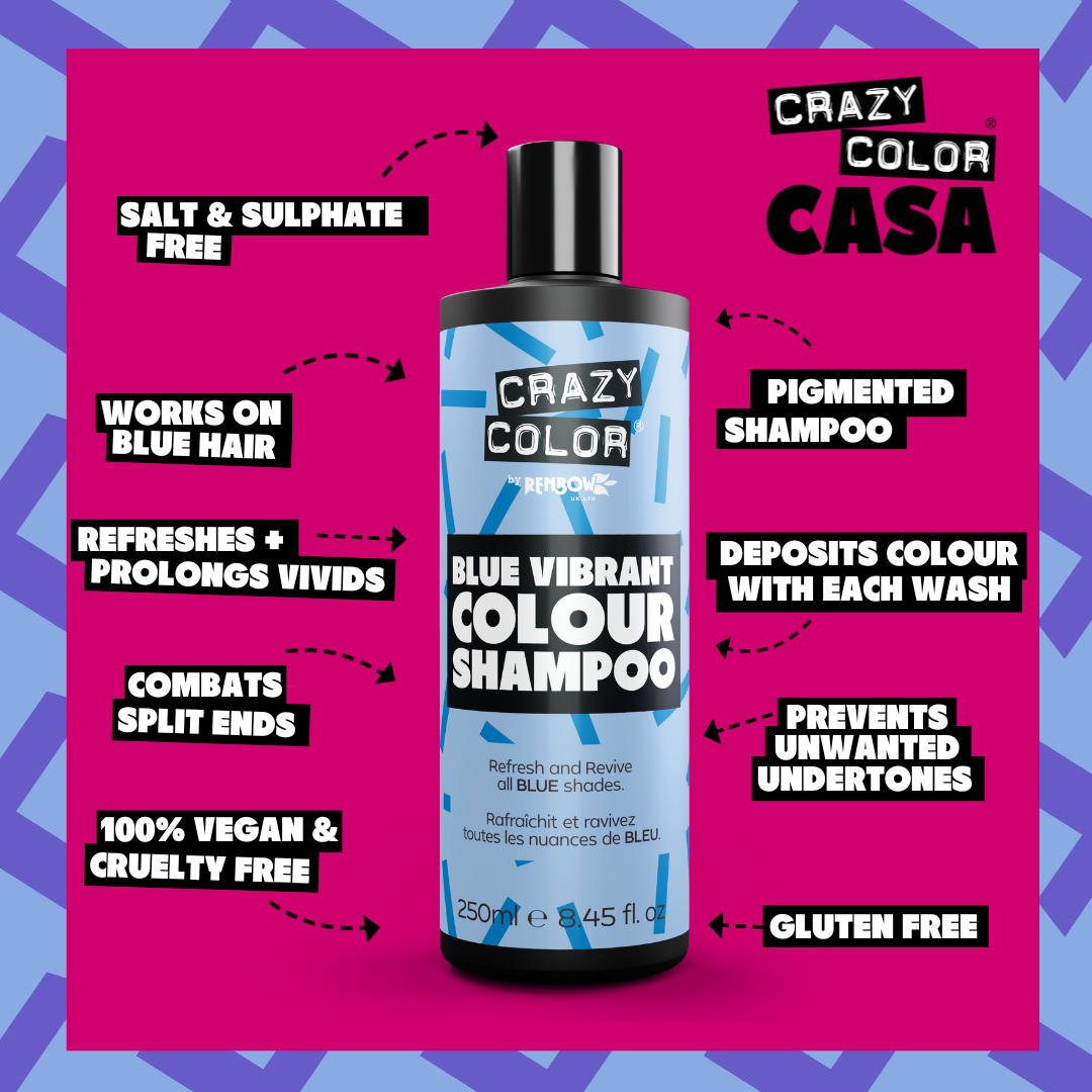 Vibrant Blue Shampoo