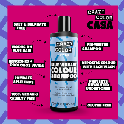 Vibrant Blue Shampoo