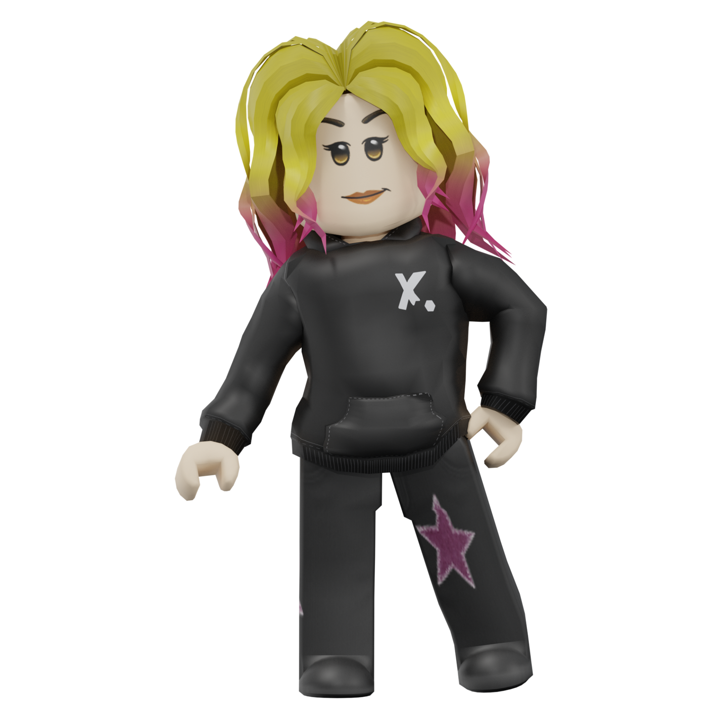Roblox Summer Brights Ombre High Pony Set - Crazy Color