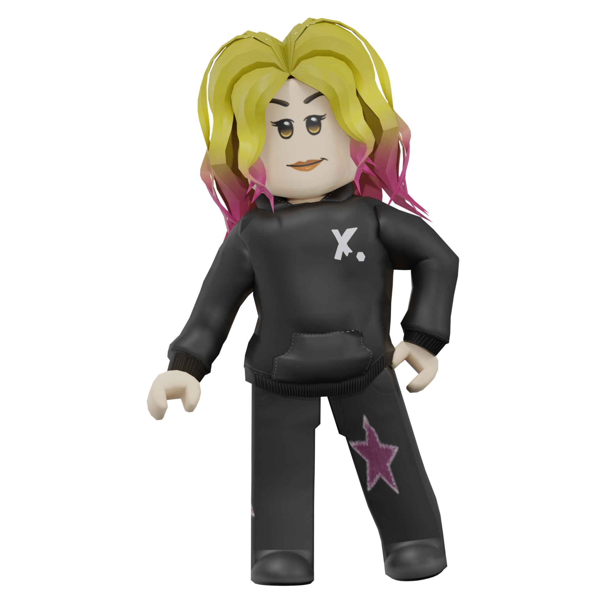 Roblox Summer Brights Ombre High Pony Set - Crazy Color