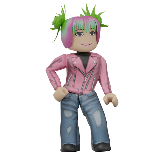 Roblox Neon Spiked Buns Set - Crazy Color