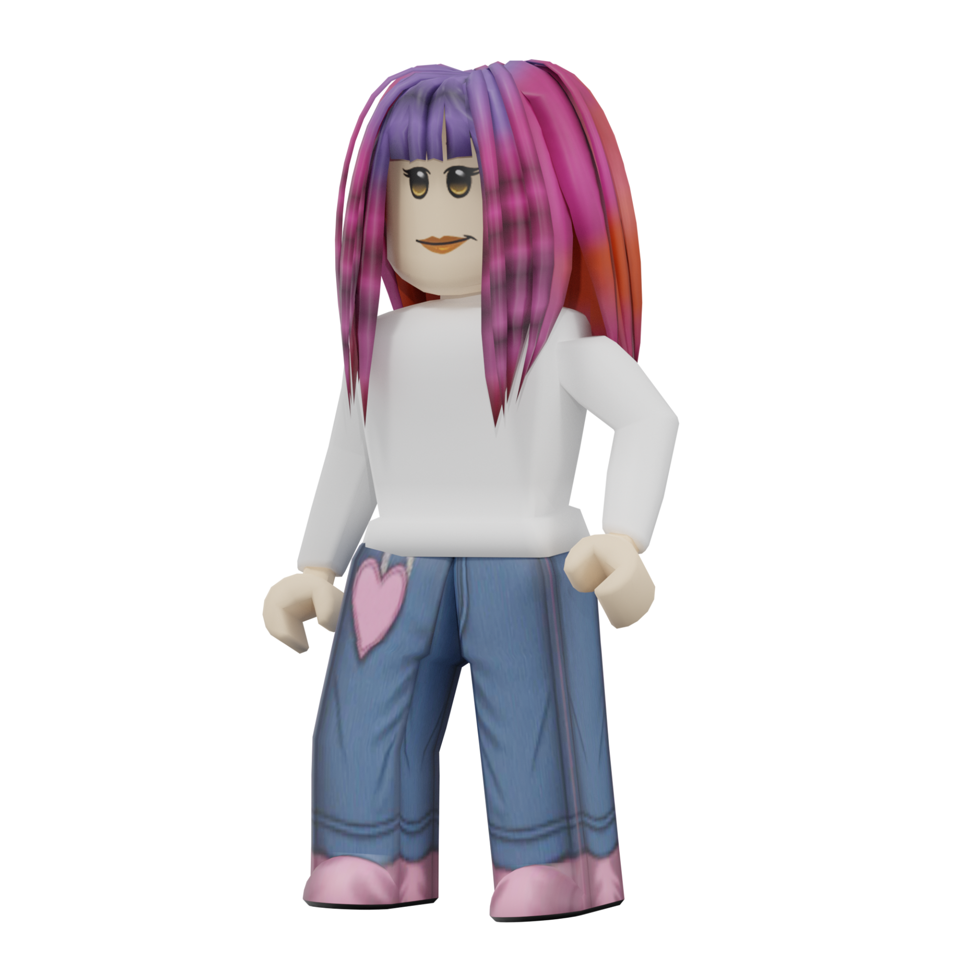 Roblox Electric Pink Racoon Set - Crazy Color