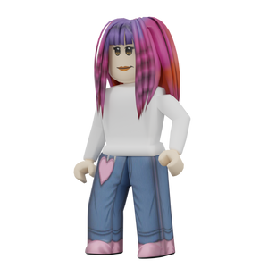 Roblox Electric Pink Racoon Set - Crazy Color