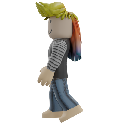 Roblox Neon Spiked Crown Set - Crazy Color