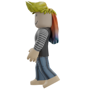 Roblox Neon Spiked Crown Set - Crazy Color