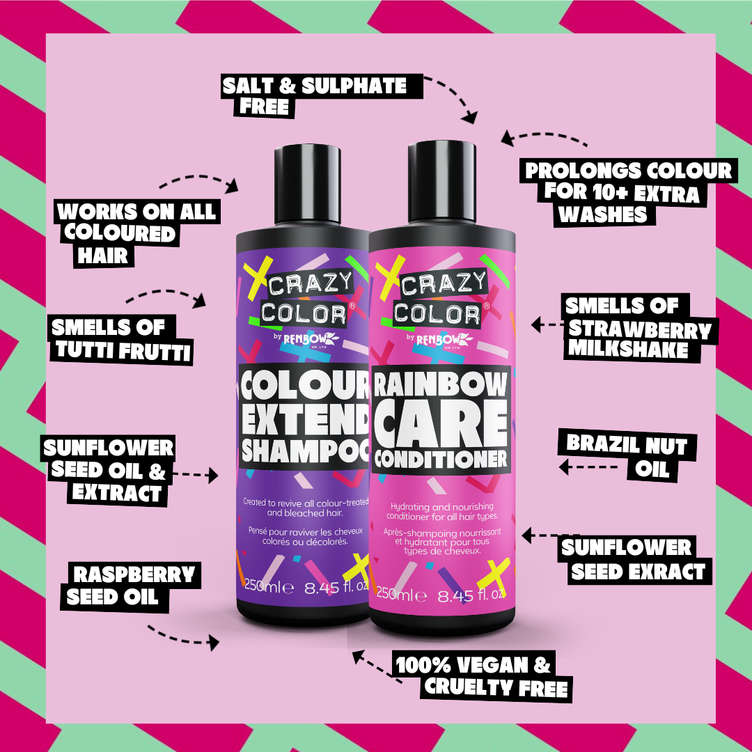 Crazy Color CASA Power Pigment Set Pink