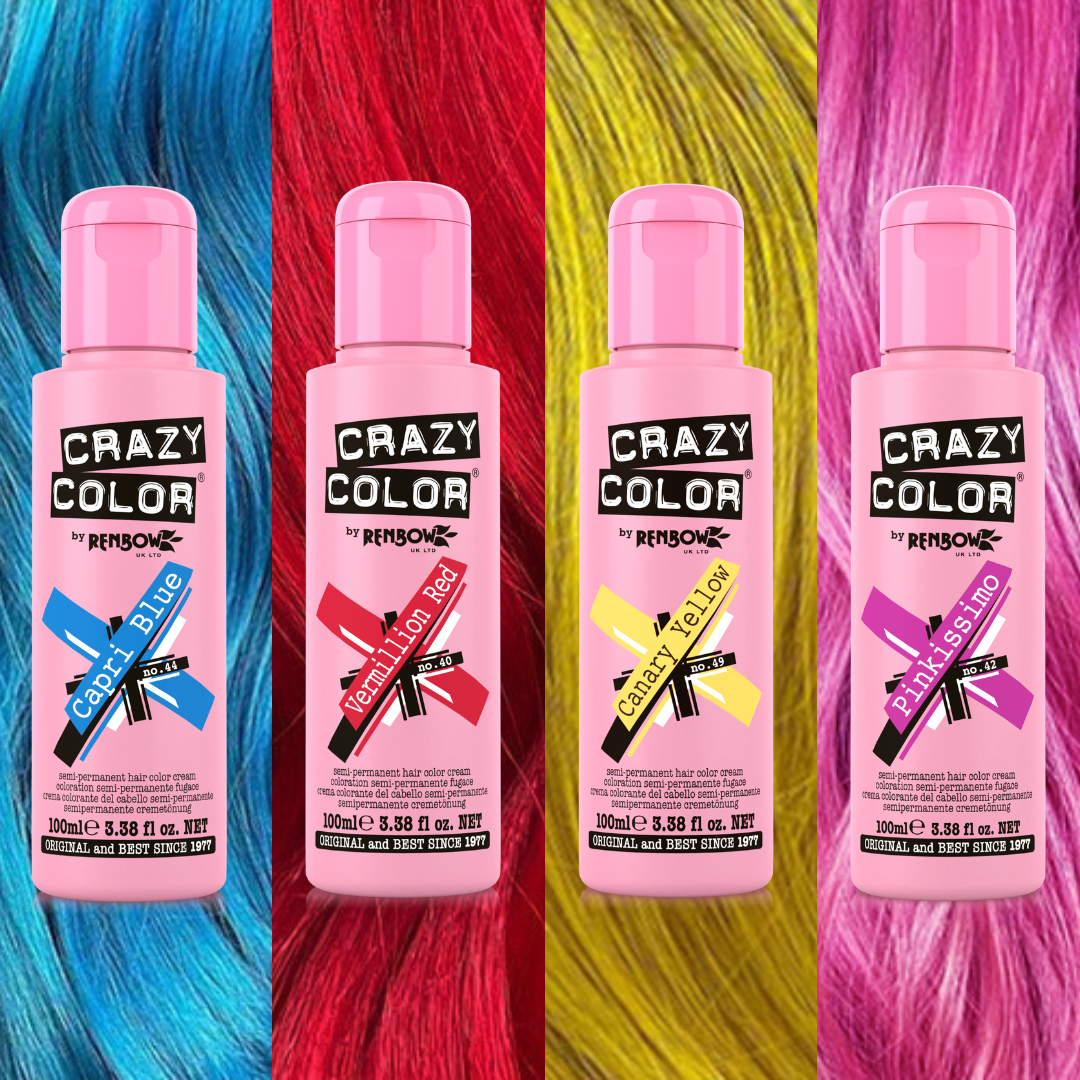 Crazy Color Sachet Product Sets | Hair Colour Kits | Crazy Color