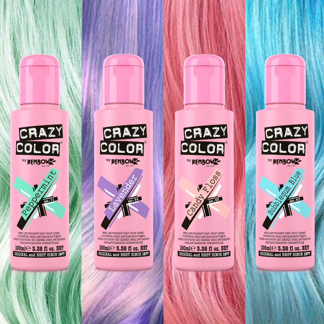 Pastel Rainbow Set - Crazy Color